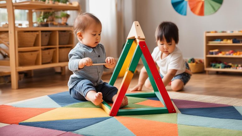 Die Rolle des Pikler Dreiecks in der Montessori-Pädagogik