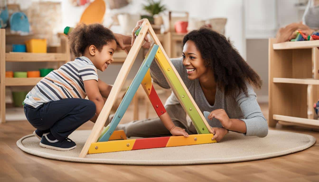 Eltern-Kind-Interaktionen am Pikler Dreieck