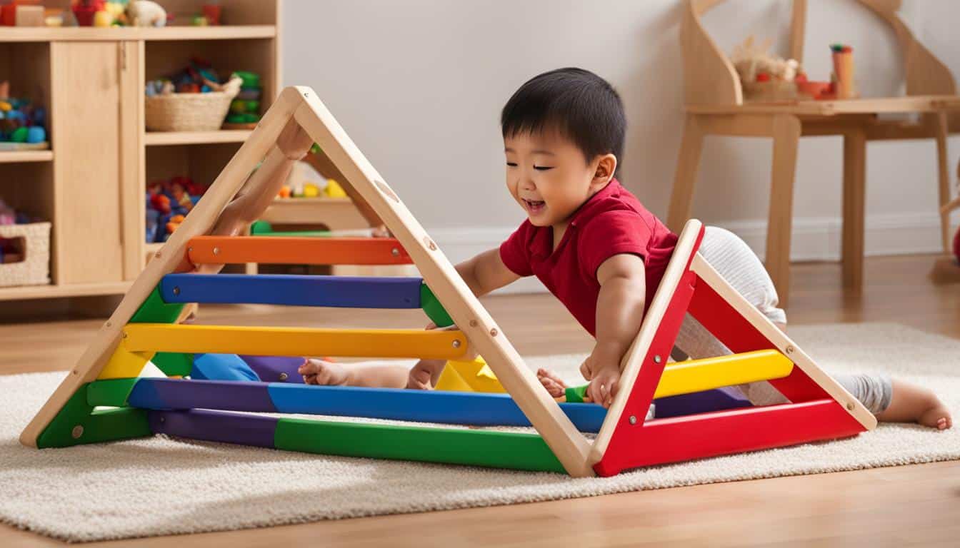 Integratives Spielen: Pikler Dreieck für Kinder mit besonderen Bedürfnissen
