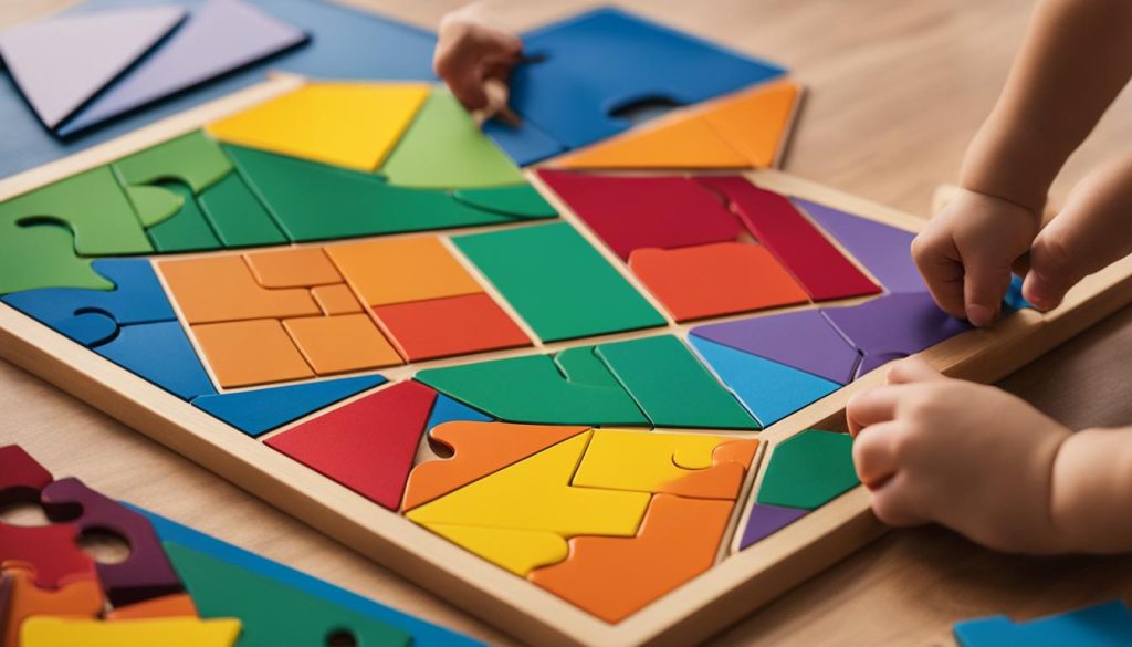 Montessori Farbpuzzle