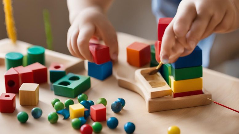 Montessori Feinmotorik Spielzeug für Kinder ab 3 Jahren