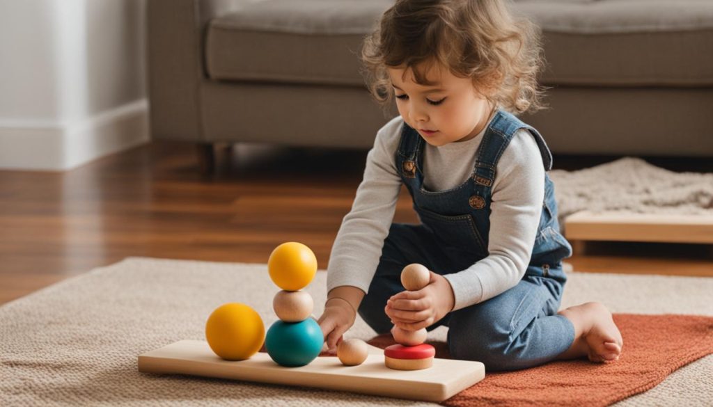 Montessori Gleichgewichtsspielzeug Vorteile