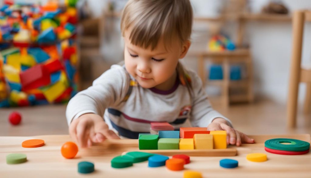 Montessori Sensorik Spielzeug