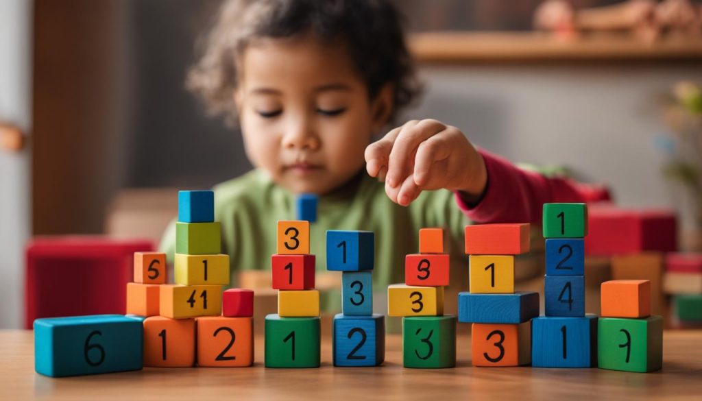 Montessori Zahlen Spielzeug