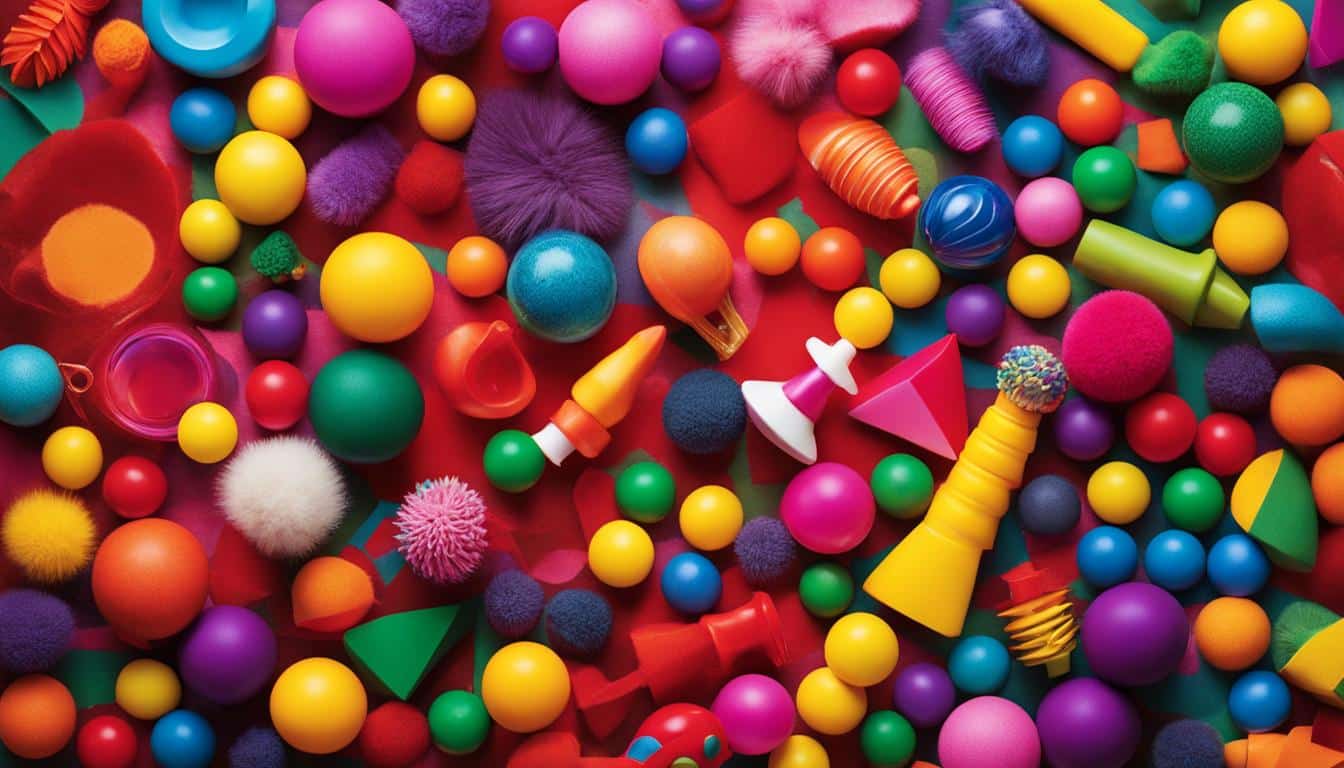 Sensorische Spielzeuge zur Förderung der Tastsinne