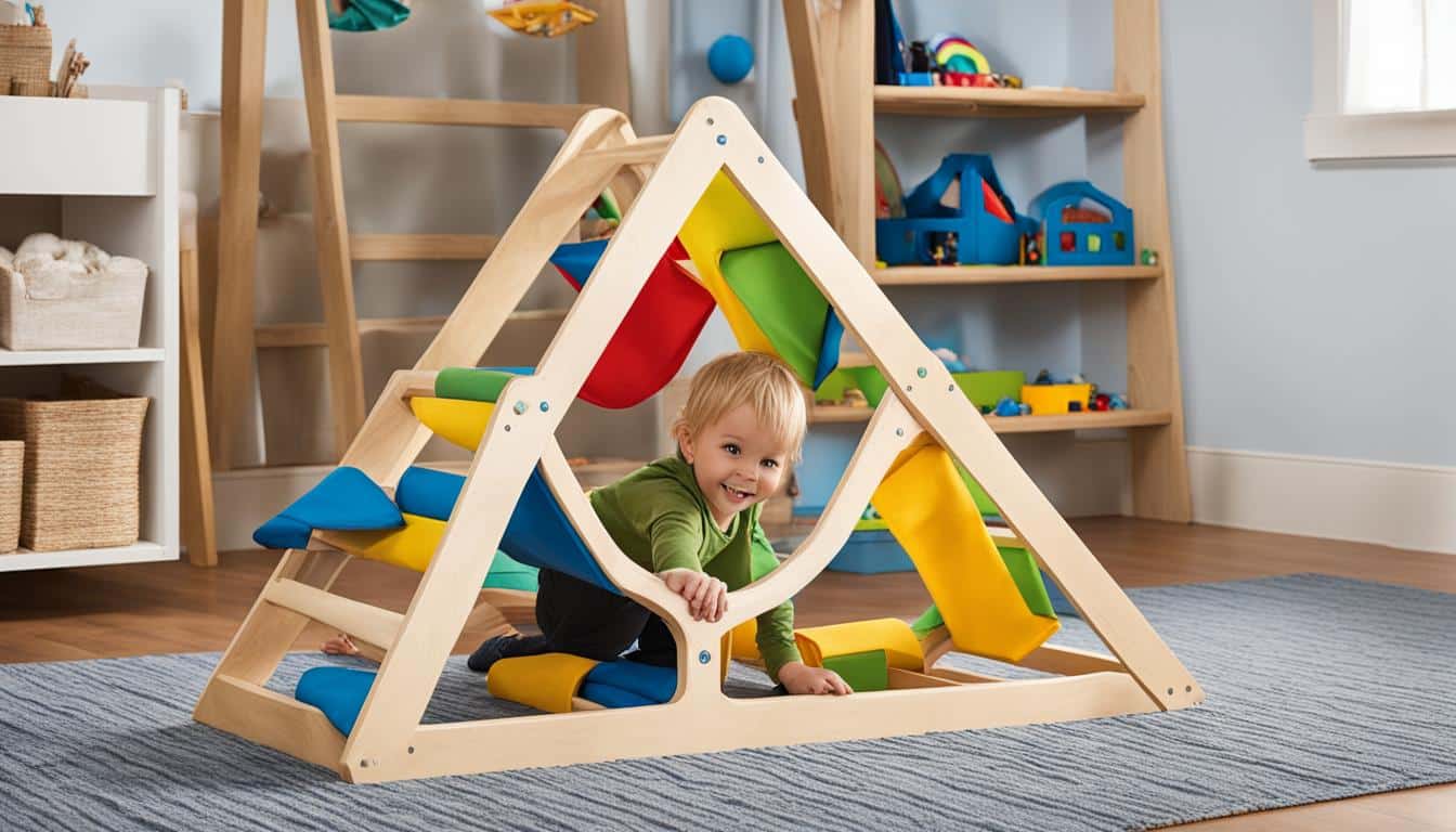 Vielseitigkeit des Pikler Dreiecks: Spielzeug und Lernmittel
